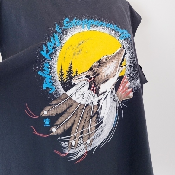 1993 Steppenwolf band tee t-shirt graphic music rock classic vintage muscle - Picture 6 of 11